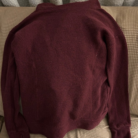 Women’s Wrapped neck drawstring pullover - Picture 3 of 5